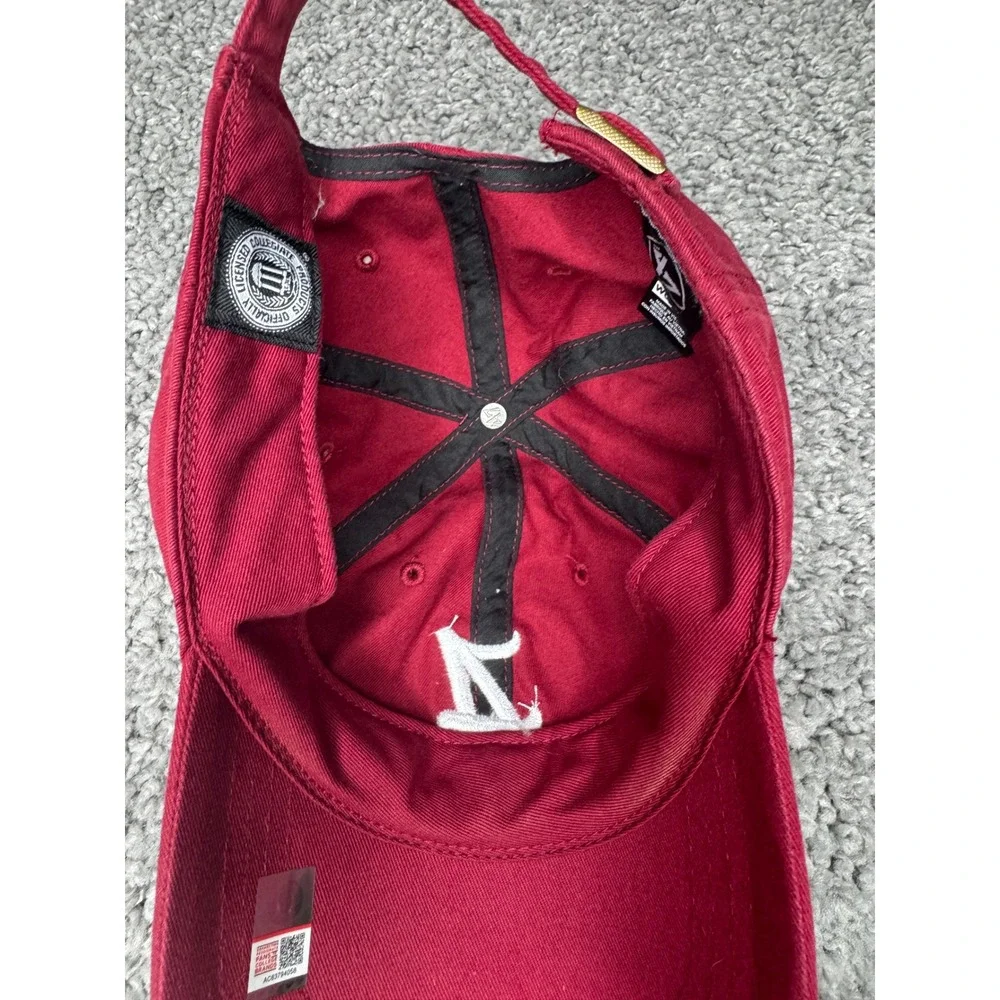 47 Brand Alabama Crimson Tide Womens Baseball Cap Hat Crimson Red Script A